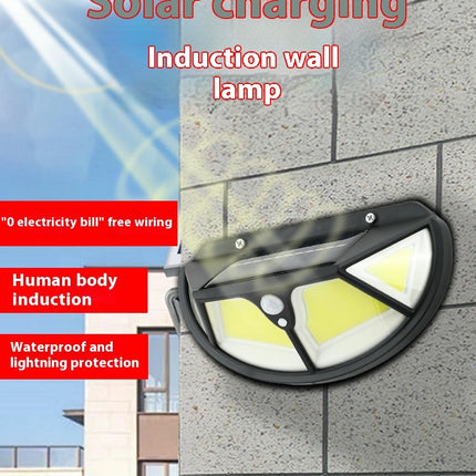 2 Pack Solar Lights Outdoor Waterproof Motion Sensor Wall Lights for Patio Garden Yard