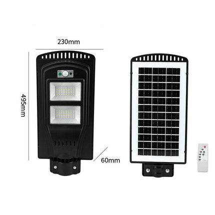 Solar Street Lights Outdoor Waterproof Solar Motion Sensor Flood Light for Yard Garage Garden