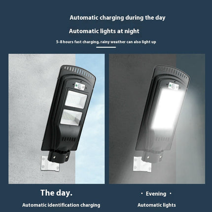 Solar Street Lights Outdoor Waterproof Solar Motion Sensor Flood Light for Yard Garage Garden