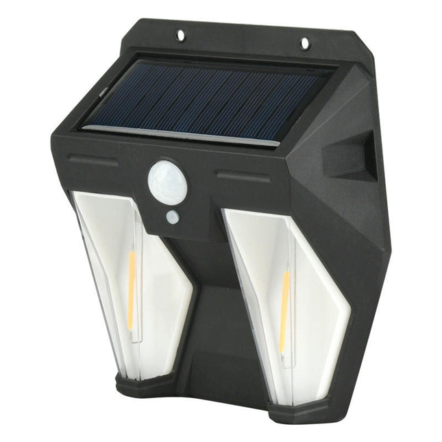2 Pack Solar Wall Lights Motion Sensor Outdoor Waterproof Lights for Fence Garden Patio Yard