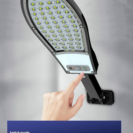 2 Pack Outdoor Waterproof Solar Street Lights Solar Motion Sensor Flood Lights for Yard Garage