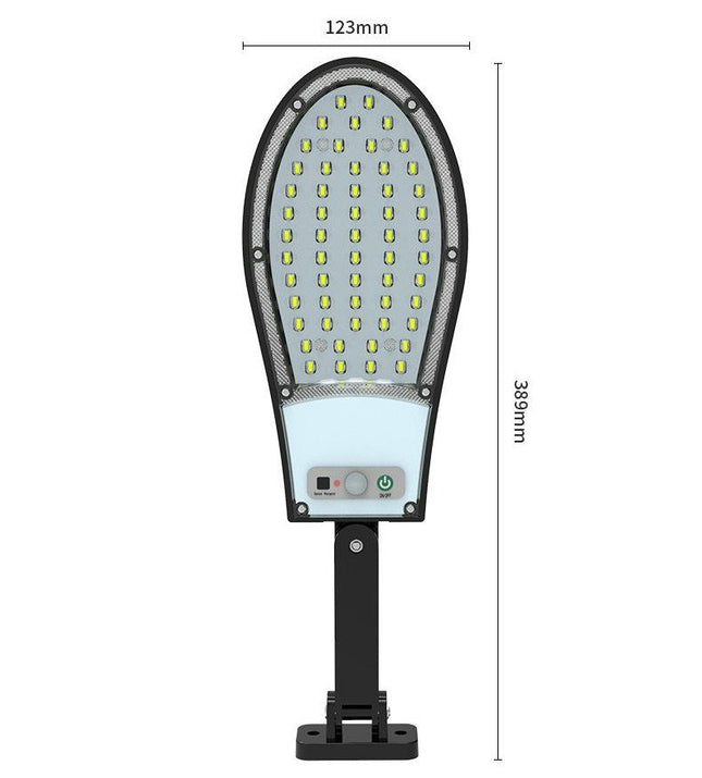 2 Pack Outdoor Waterproof Solar Street Lights Solar Motion Sensor Flood Lights for Yard Garage
