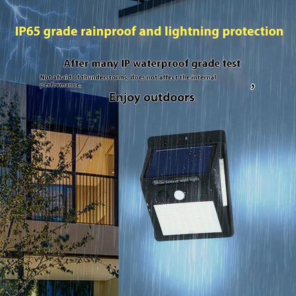 2 Pack Solar Lights Outdoor Waterproof Motion Sensor Wall Lights for Garden Patio Yard