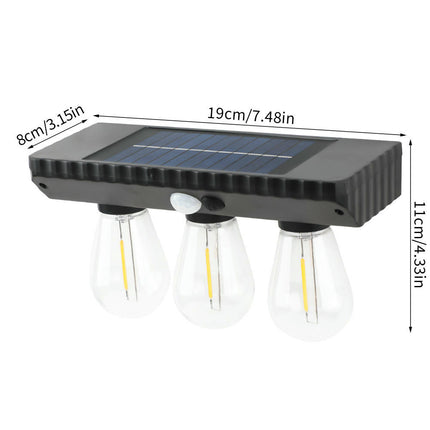 2 Pack Solar Lanterns Outdoor Waterproof Solar Outdoor Hanging Lights Decor for Yard Patio