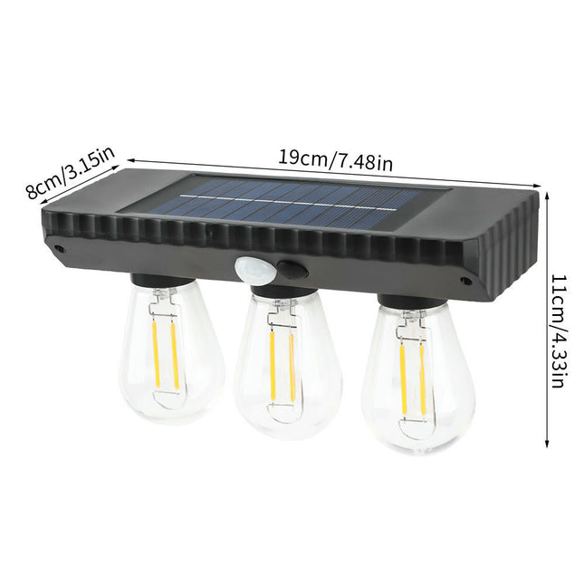 2 Pack Solar Lanterns Outdoor Waterproof Solar Outdoor Hanging Lights Decor for Yard Patio