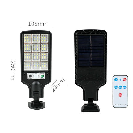 2 Pack Solar Motion Sensor Flood Street Lights Outdoor Solar Waterproof Light for Garden Yard
