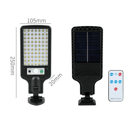 2 Pack Solar Motion Sensor Flood Street Lights Outdoor Solar Waterproof Light for Garden Yard