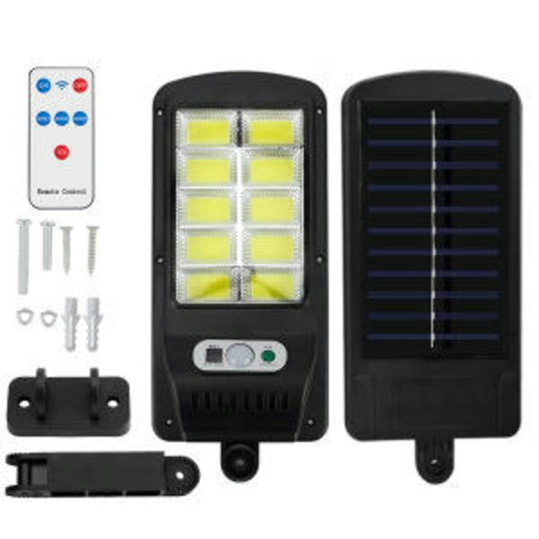 2-Pack Solar Outdoor Waterproof Street Lights Motion Sensor Solar Lights for Yard Gardens