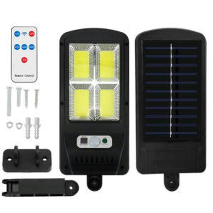 2-Pack Solar Outdoor Waterproof Street Lights Motion Sensor Solar Lights for Yard Gardens