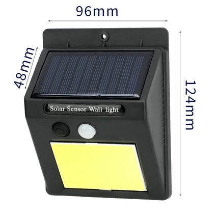2 Pack Solar Motion Lights Outdoor Waterproof Solar Motion Sensor Wall Lights for Yard Garage Yard