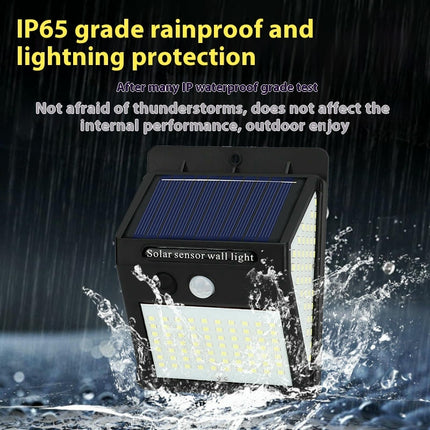 2 Pack Solar Lights Outdoor Waterproof Solar Motion Sensor Wall Lights for Garage Deck Yard