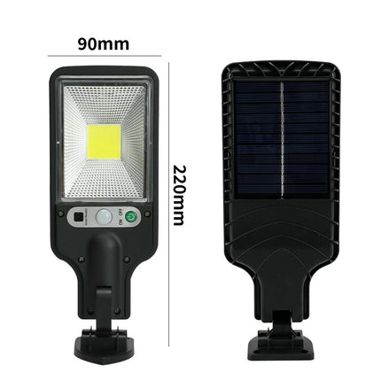 2 Pack Solar Street Lights Outdoor Waterproof Solar Motion Sensor Lights for Garden Yard Garage