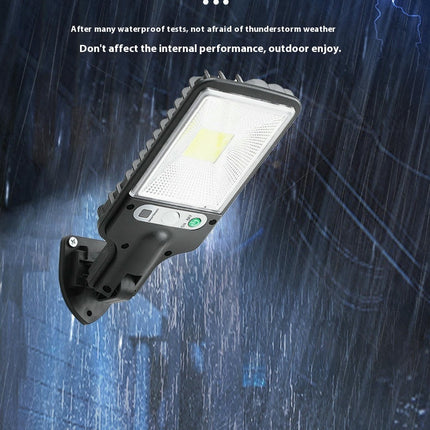 2 Pack Solar Street Lights Outdoor Waterproof Solar Motion Sensor Lights for Garden Yard Garage