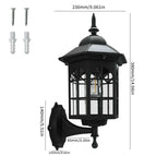 European wall lamp-black