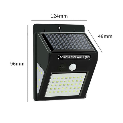 2 Pack Solar Lights Outdoor Motion Sensor Waterproof Wall Lights for Yard Garage Deck Pack