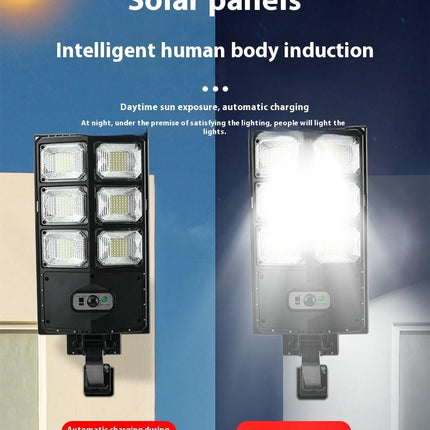 Solar Flood Street Lights Outdoor Waterproof Light with Motion Sensor for Garden Yard Garage