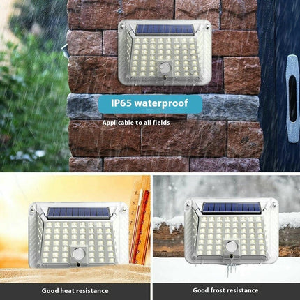2 Pack Outdoor Waterproof Solar Lights Solar Motion Sensor Wall Lights for Garden Patio Yard