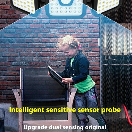 2 Pack Solar Lights Outdoor Waterproof Solar Motion Sensor Wall Light for Garden Garage Yard