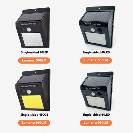 2 Pack Solar Outdoor Lights Motion Sensor Solar Waterproof Wall Lights for Garden Yard Deck