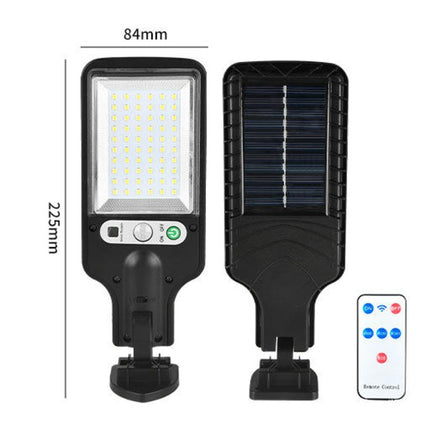 2 Pack Solar Street Lights Motion Sensor Outdoor Waterproof Flood Lights for Garage Yard