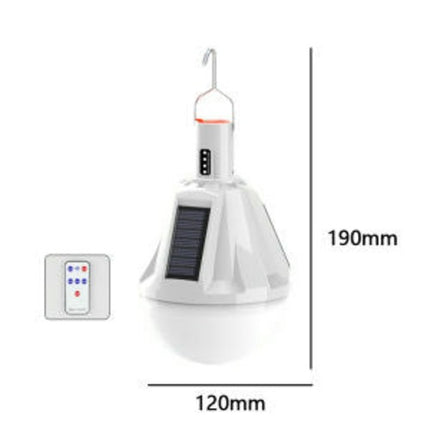 Emergency Solar Rechargeable Light Bulbs Portable LED Solar Emergency Light for Outdoor Camping