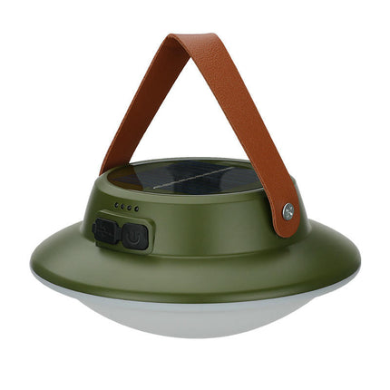 2 Pcs LED Camping Lantern Solar Rechargeable Portable Tent Light for Emergencies Camping