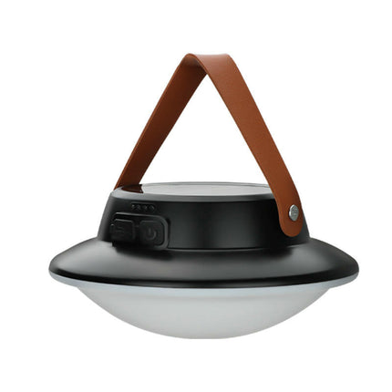 2 Pcs LED Camping Lantern Solar Rechargeable Portable Tent Light for Emergencies Camping