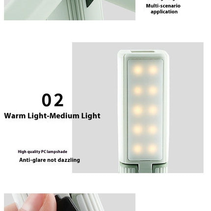 Foldable Camping Light Rechargeable Lantern Portable Flashlight for Camping Emergencies