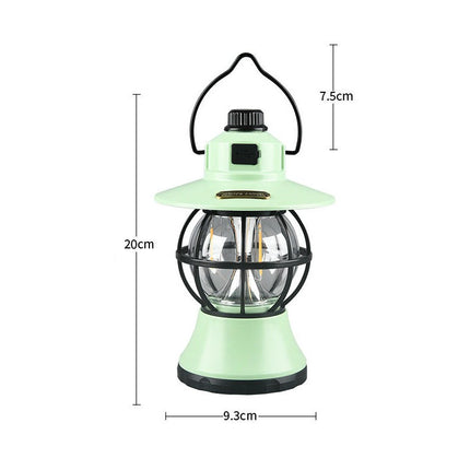Camping Lantern Lights LED Lamp Type C Rechargeable Emergency Light for Outdoors Camping