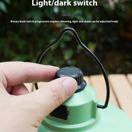 Camping Lantern Lights LED Lamp Type C Rechargeable Emergency Light for Outdoors Camping