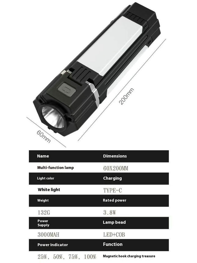 Foldable Camping Lights Rechargeable Tent Lights Portable Lanterns for Emergency