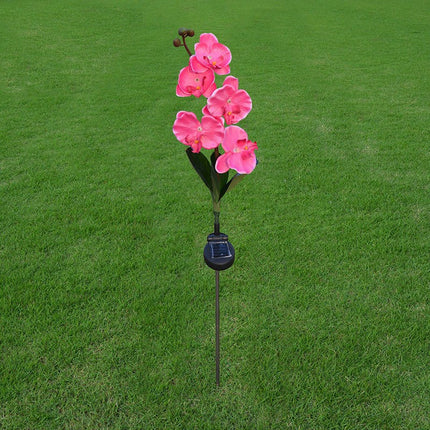 2 Pack Solar Garden Flowers Lights Waterproof Outdoor Lights for Garden Yard Patio Lawn Decor