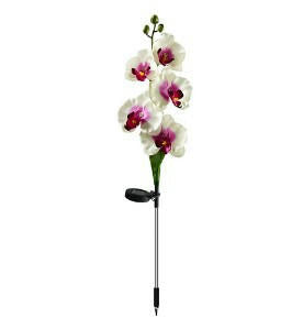 2 Pack Solar Garden Flowers Lights Waterproof Outdoor Lights for Garden Yard Patio Lawn Decor