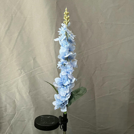 2 Pack Outdoor Waterproof Solar Hyacinth Flowers Lights for Garden Lawn Yard Patio Decor