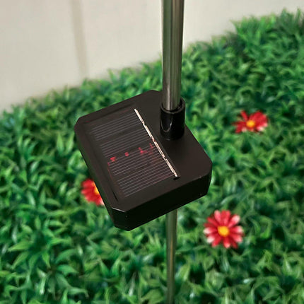 2 Pack Solar Garden Lights Outdoor Decor Landscape Lights for Patio Solar Pathway Yard Lawn