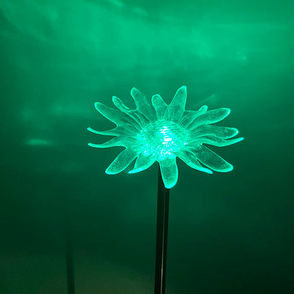 2 Pack Solar Garden Lights Outdoor Decor Landscape Lights for Patio Solar Pathway Yard Lawn