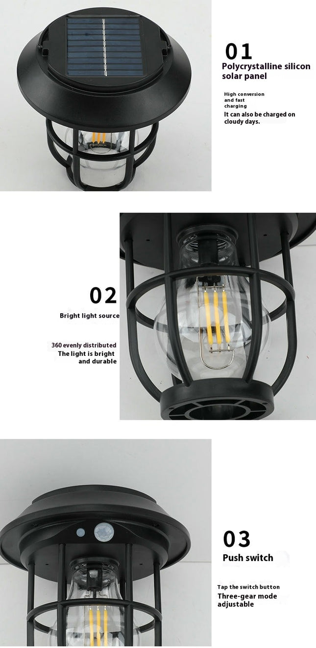 4 Pack Outdoor LED Solar Garden Lights Waterproof Solar Powered for Yard Pathway Walkway