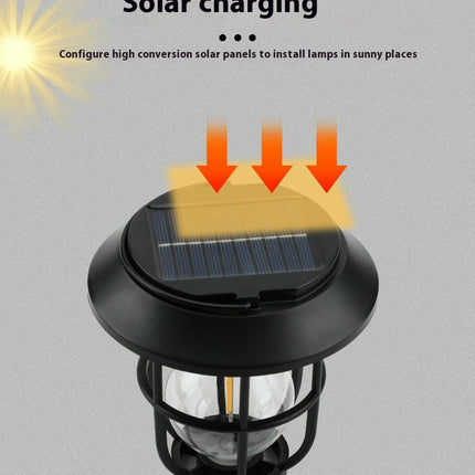4 Pack Outdoor LED Solar Garden Lights Waterproof Solar Powered for Yard Pathway Walkway