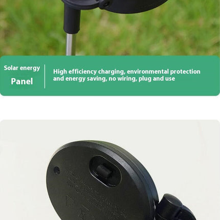 Solar Lights Outdoor Garden Lily Flowers Solar Lights for Outside Yard Patio Decor