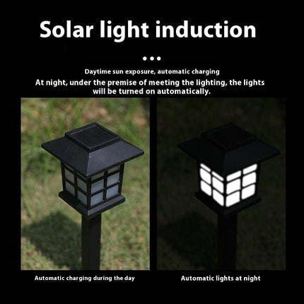 2 Pack Outdoor LED Solar Garden Lights Waterproof Solar Lights for Garden Landscape Path