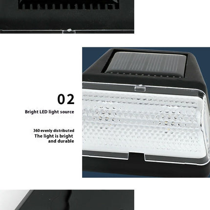2 Pack Outdoor LED Solar Garden Lights Waterproof Solar Lights for Garden Landscape Path