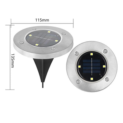Outdoor Waterproof Solar Garden Lights In-Ground Lights for Garden Decor Yard Driveway Walkway