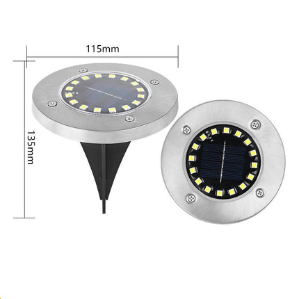 Outdoor Waterproof Solar Garden Lights In-Ground Lights for Garden Decor Yard Driveway Walkway