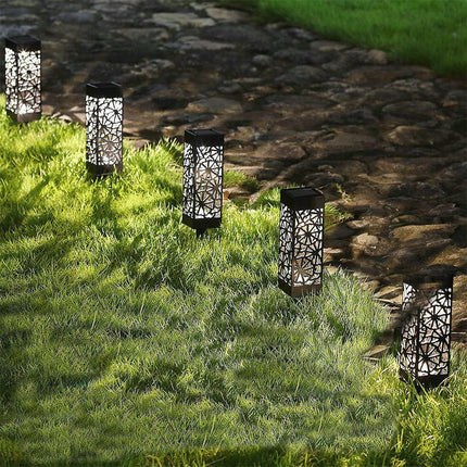 8 Pack Solar Lights Outdoor Waterproof Garden Landscape Lights for Patio Path Yard Lawn Walkway