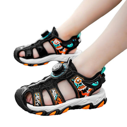 Summer Boys Closed Toe Athletic Hiking Outdoor Casual Sport Sandal