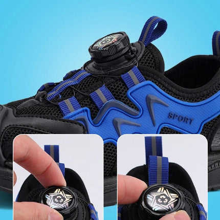 Sports Boys Thick Bottom Sandals Casual Beach Faux Leather Sandal