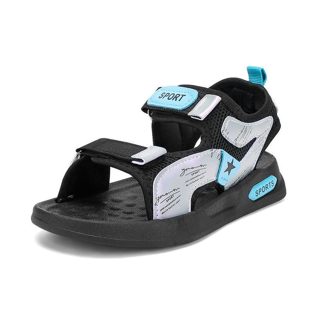 Kids Boys Sport Hiking Quick Dry Sandals Summer Beach Faux Leather Sandals