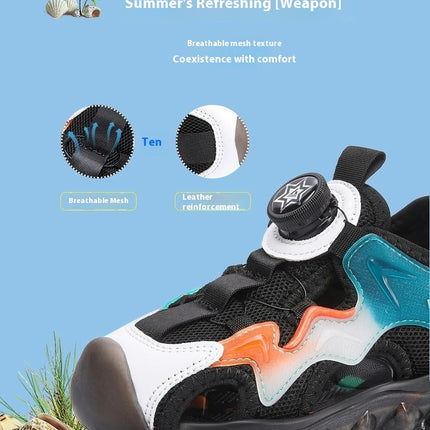 Toddler Boys Soft Sole Fashion Sandals Summer Sports Beach Shoes