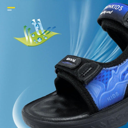 Summer Kids Boys Sports Open Toe Walking Sandals for Outdoor Hiking
