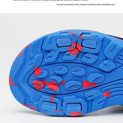 Kids Boys Open Toe Outdoor Summer Sport Faux Leather Sandals